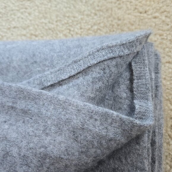 Mayson The Label Grey Cashmere Scarf - Picture 10 of 10